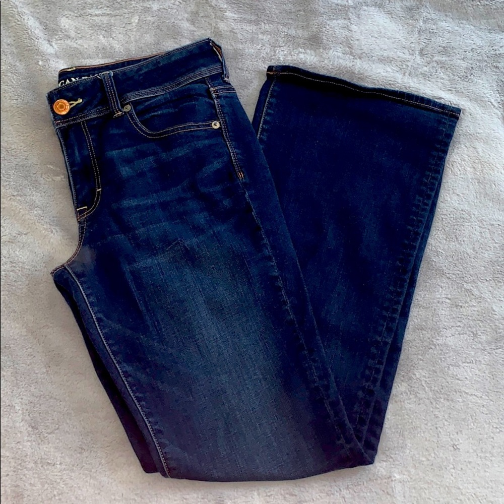 American Eagle outfitters kick boot stretch jeans